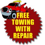 Free Towing with Major Repairs Free Towing with Major Repairs